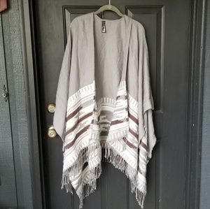 Express sweater poncho